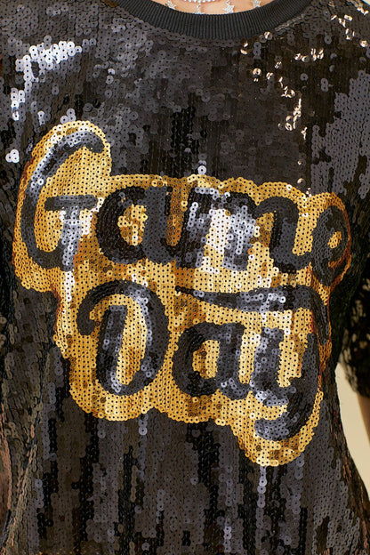 Game Day Sequin Top