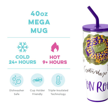 Saturdays in Baton Rouge Mega Mug (40oz)