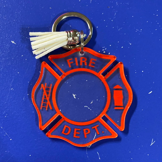 Fire Department Keychain
