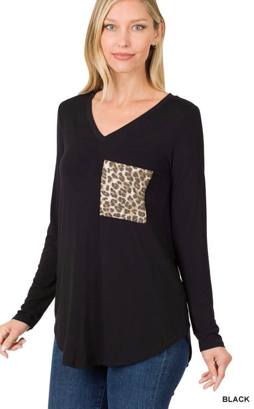 The Lux Cheetah Top