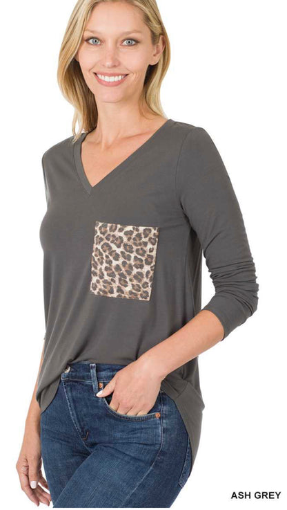 The Lux Cheetah Top